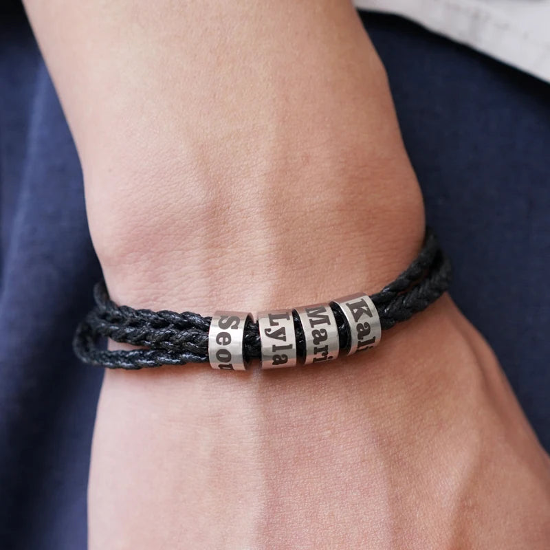 Men Braided Bracelet